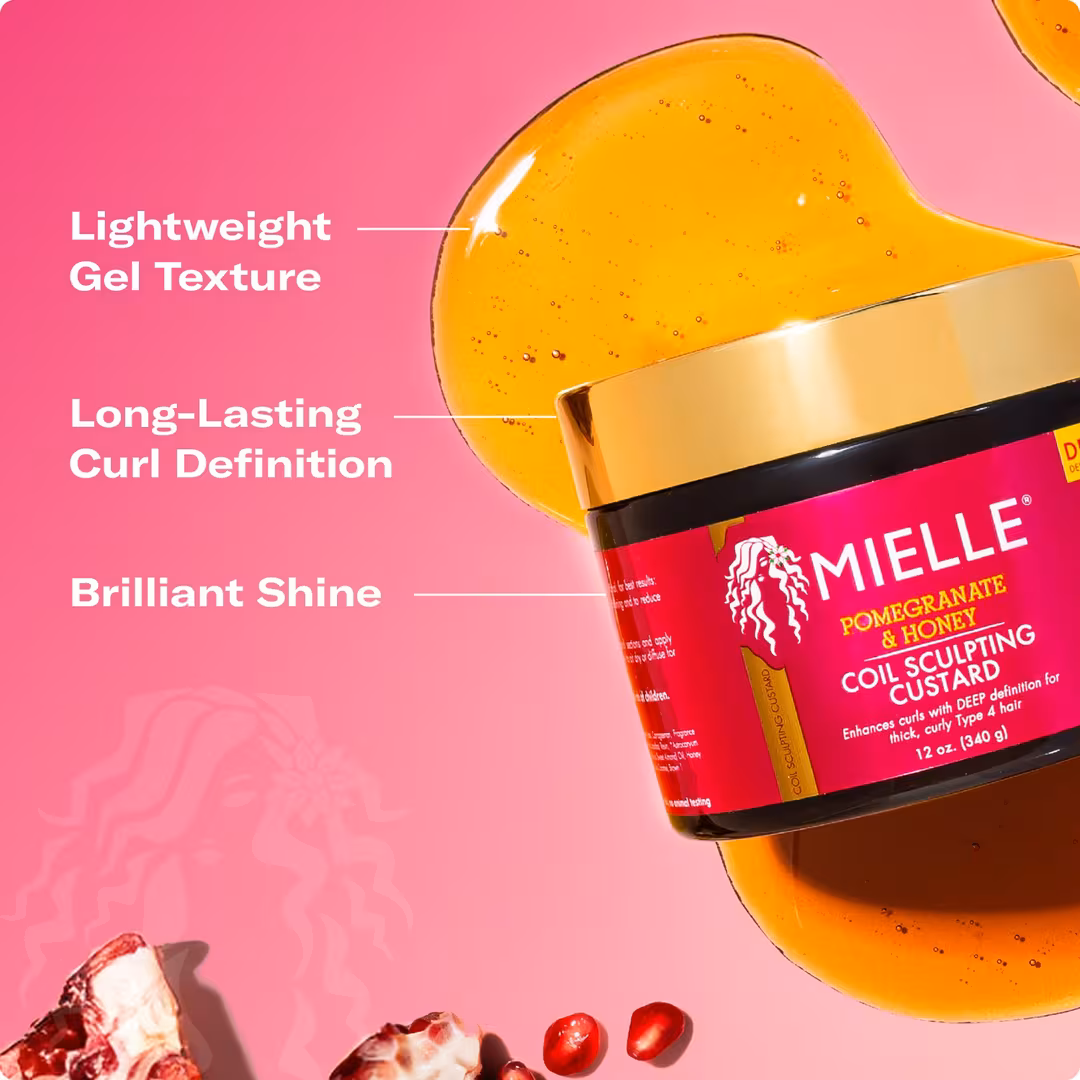 Mielle  Pomegranate & Honey Coil Sculpting Custard