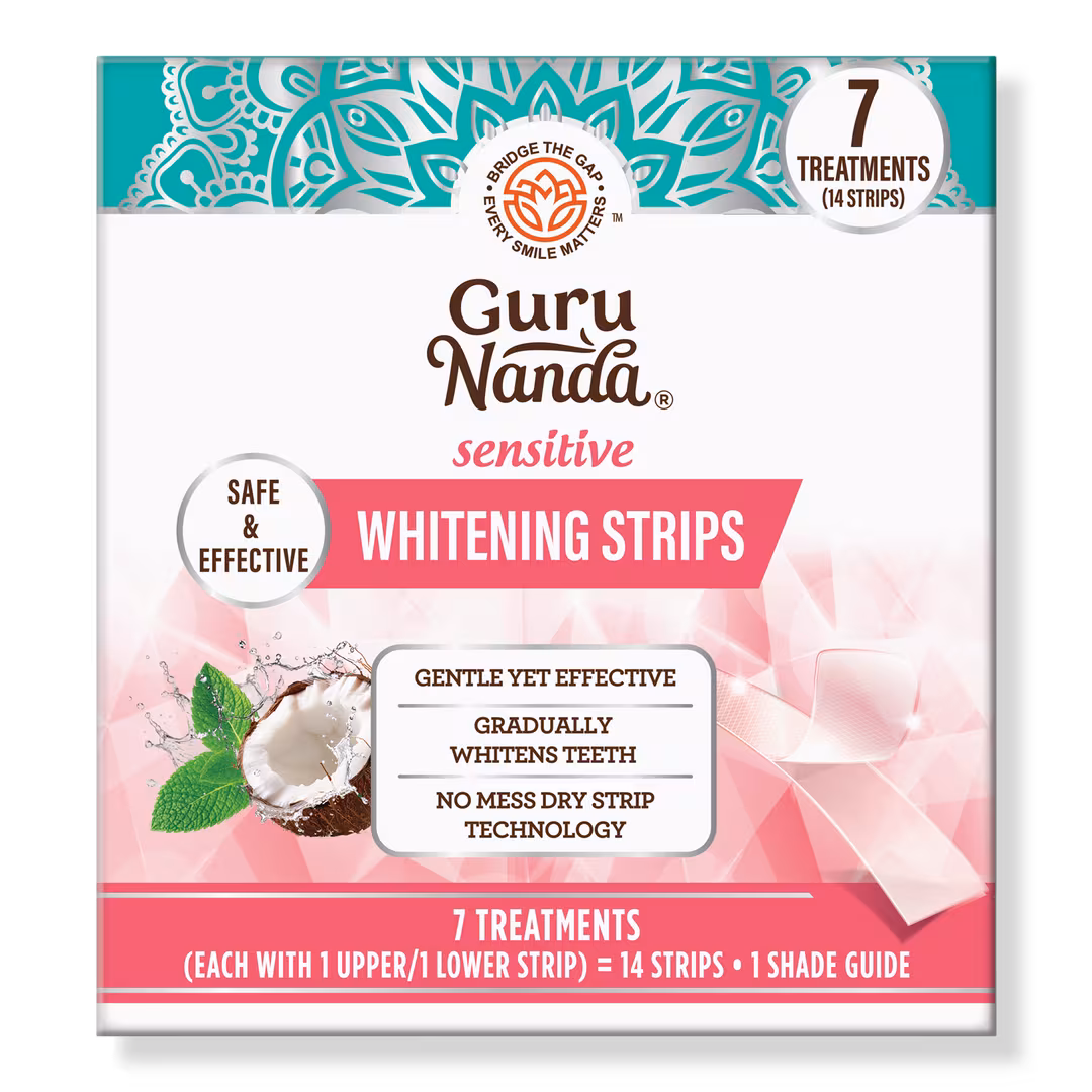 GuruNanda  Sensitive Whitening Strips