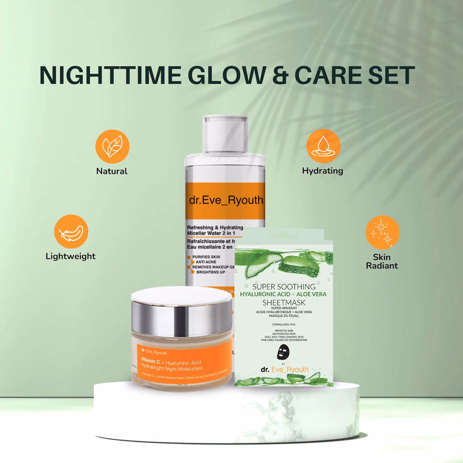 Mizellen Maske Set