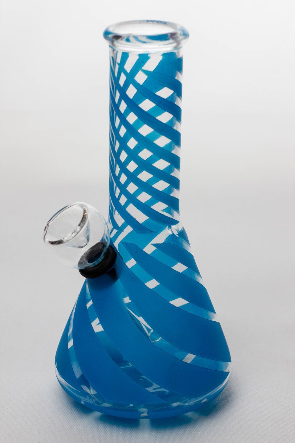 6 Conical Base Glass Water Bong