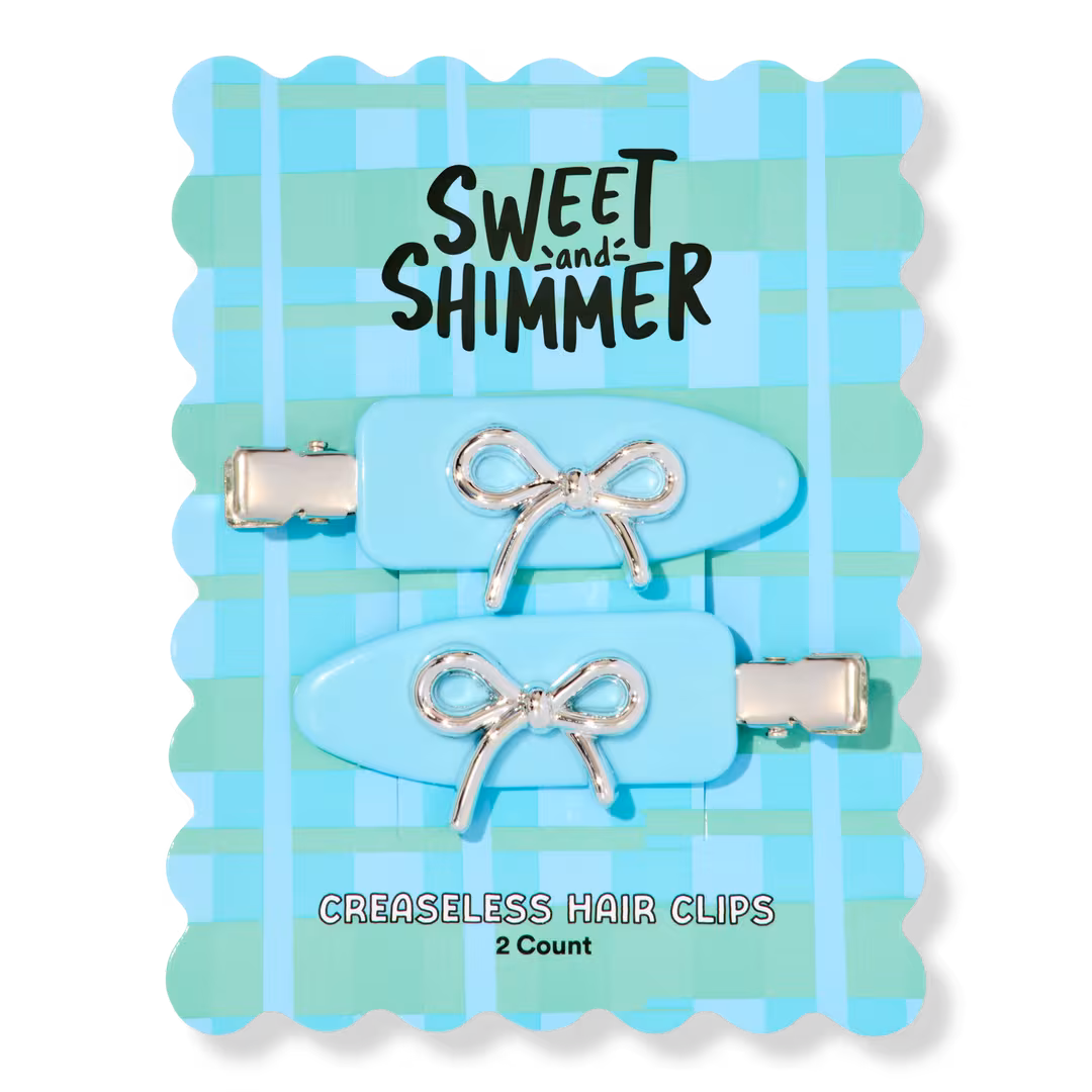 Sweet & Shimmer  Creaseless Hair Clips