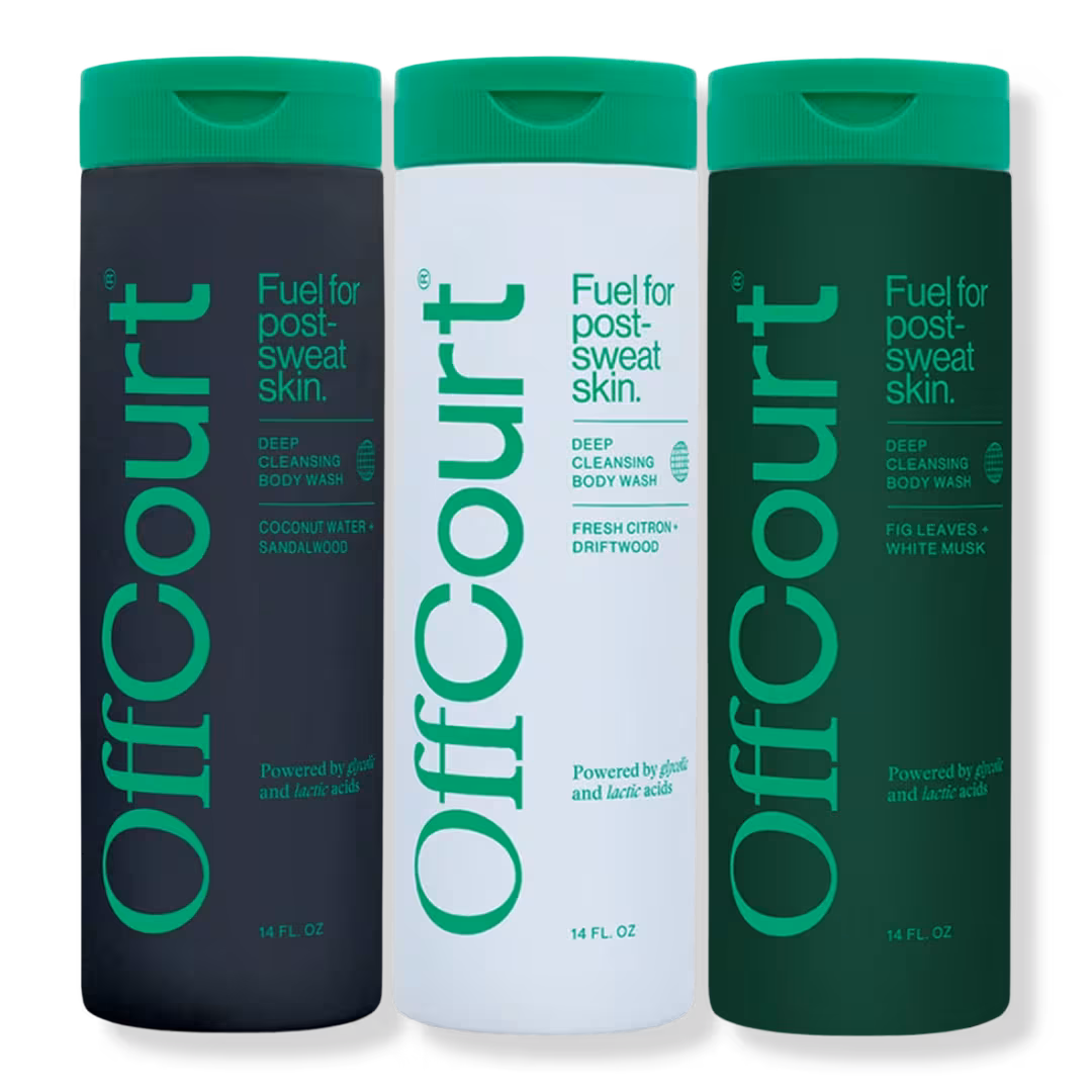OffCourt  Deep Cleansing Body Wash Trio Pack
