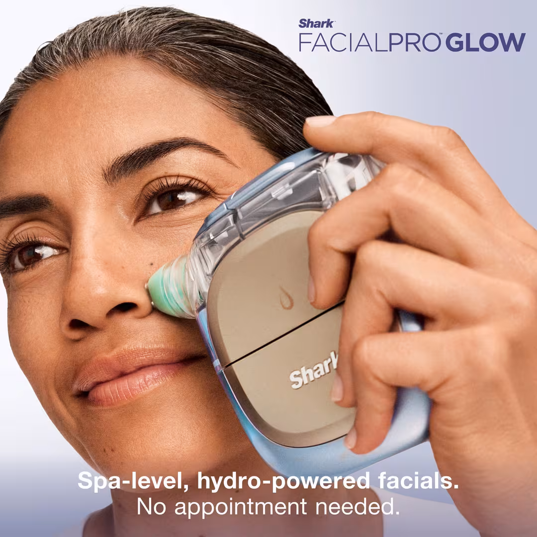 Shark Beauty  FacialPro Glow At Home Hydro-Powered Facial System in Pink