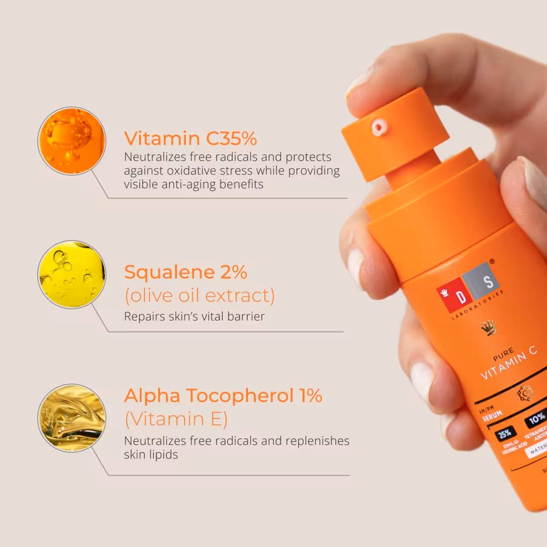 DS Laboratories  Pure Vitamin C 35% Perfecting + Brightening Serum