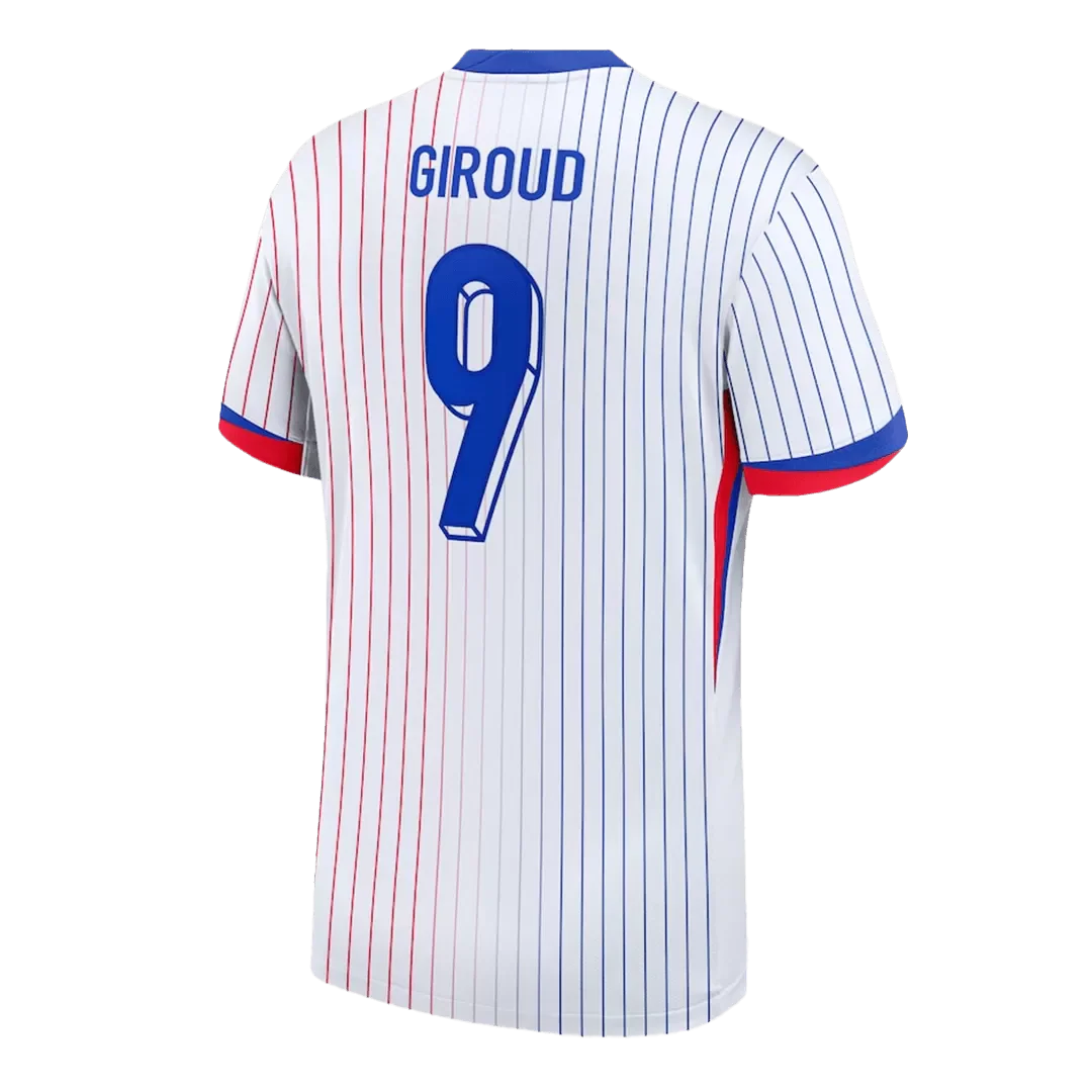 GIROUD #9 France Away Soccer Jersey Euro 2024