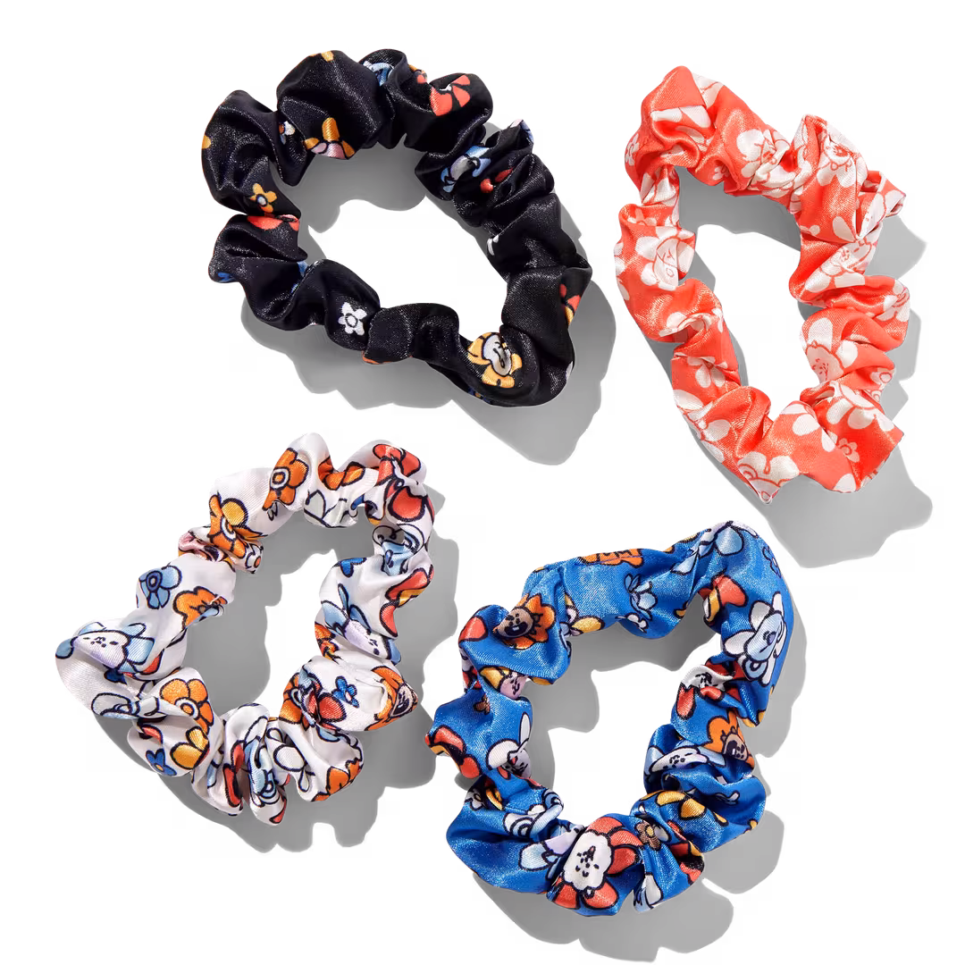 Kitsch  BT21 x Kitsch Satin Sleep Scrunchies