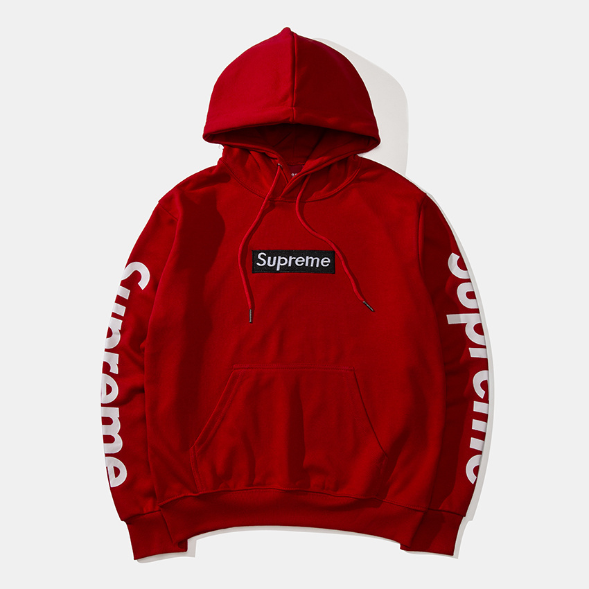 Supreme Print Classic Embroidered Hoodie