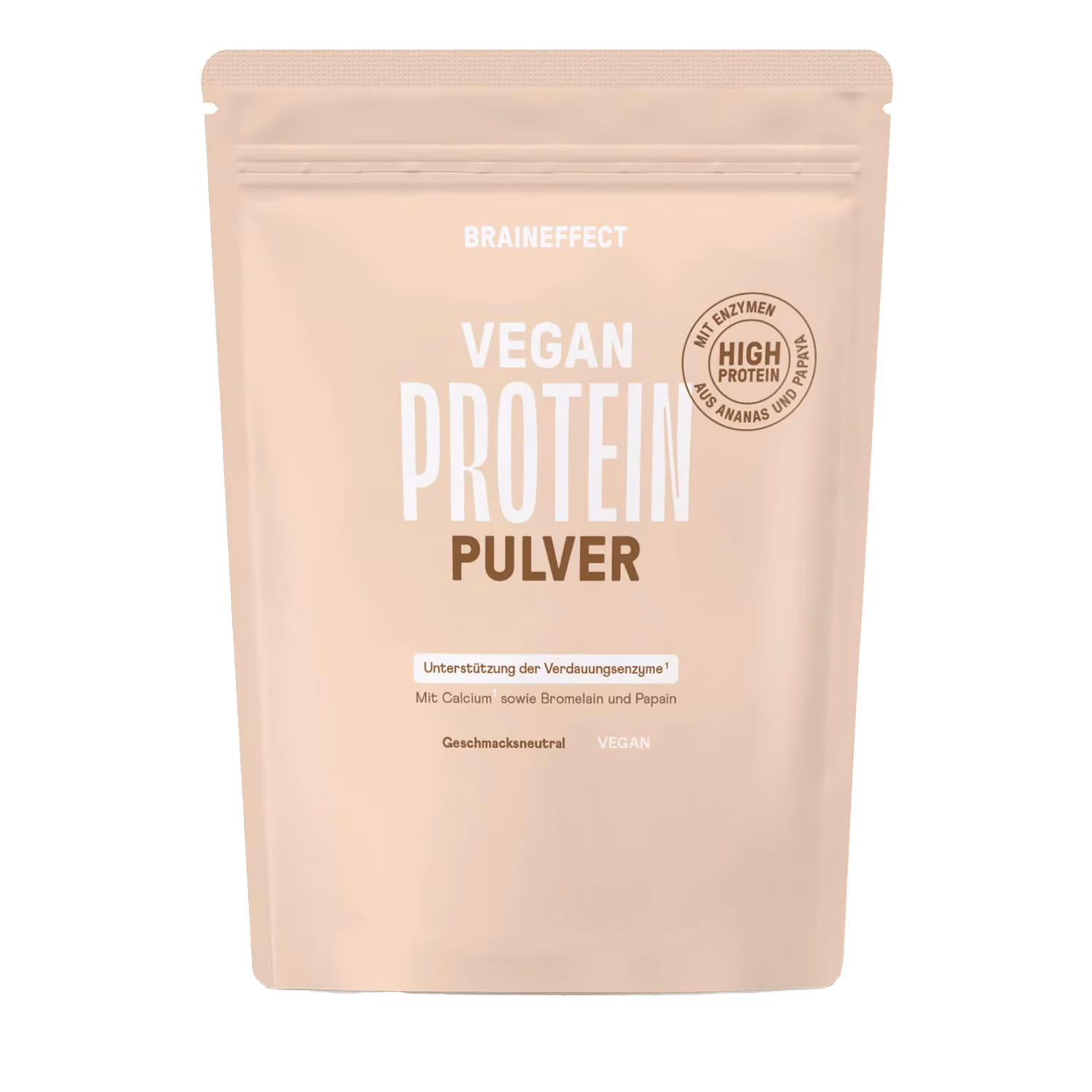 VEGAN PROTEIN PULVER - Pflanzlicher Protein-Komplex mit Verdauungsenzymen