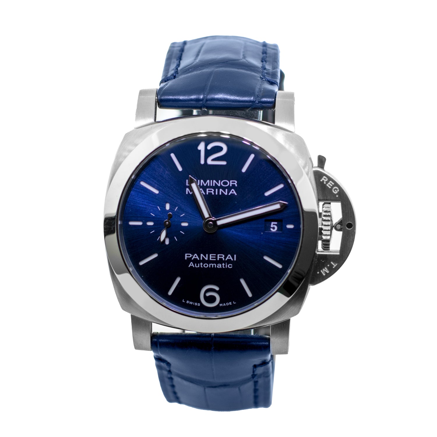 Panerai Luminor Quaranta Steel Blue Arabic 44mm PAM01370