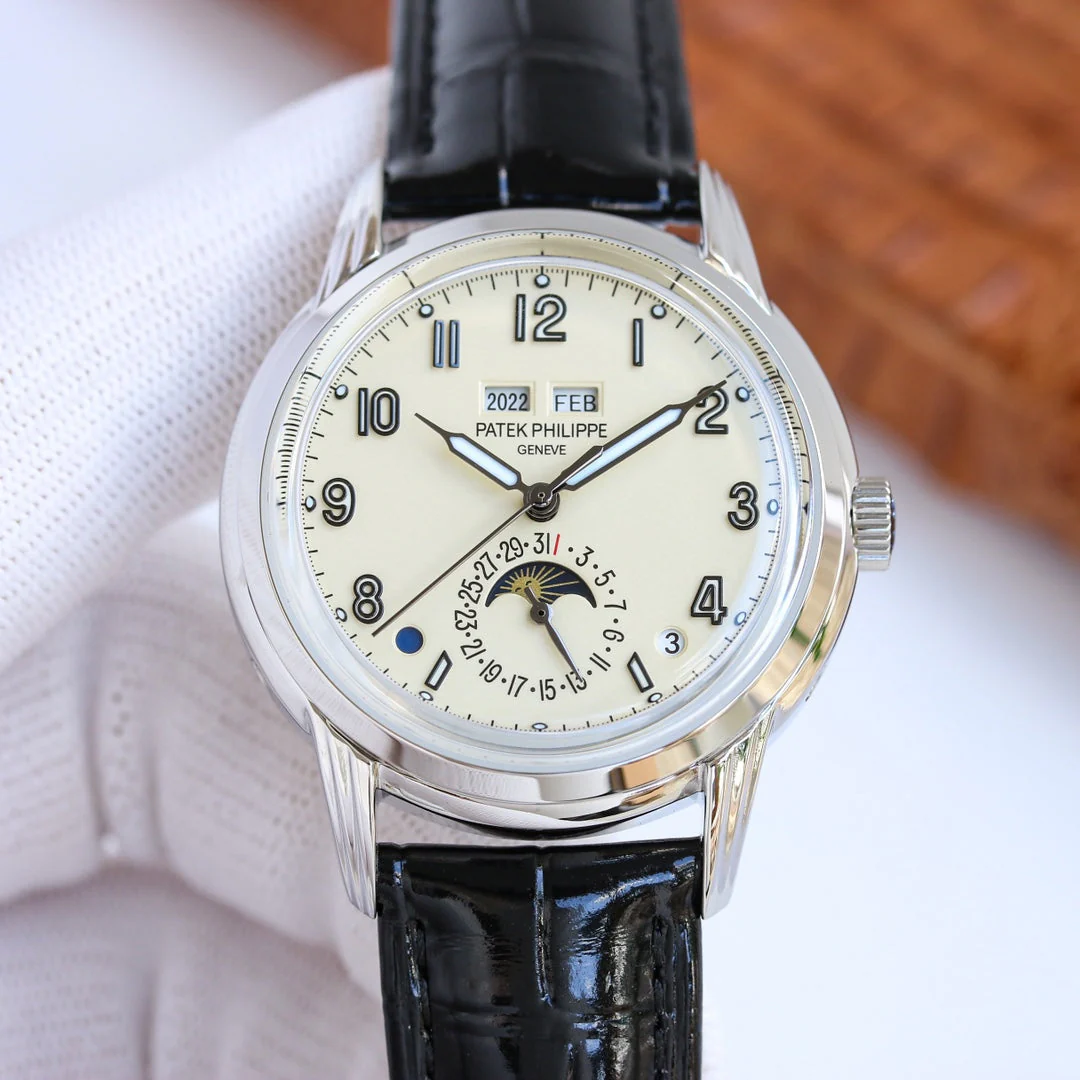 Patek Watch GRAND COMPLICATION PERPETUAL CALENDAR CREAM DIAL