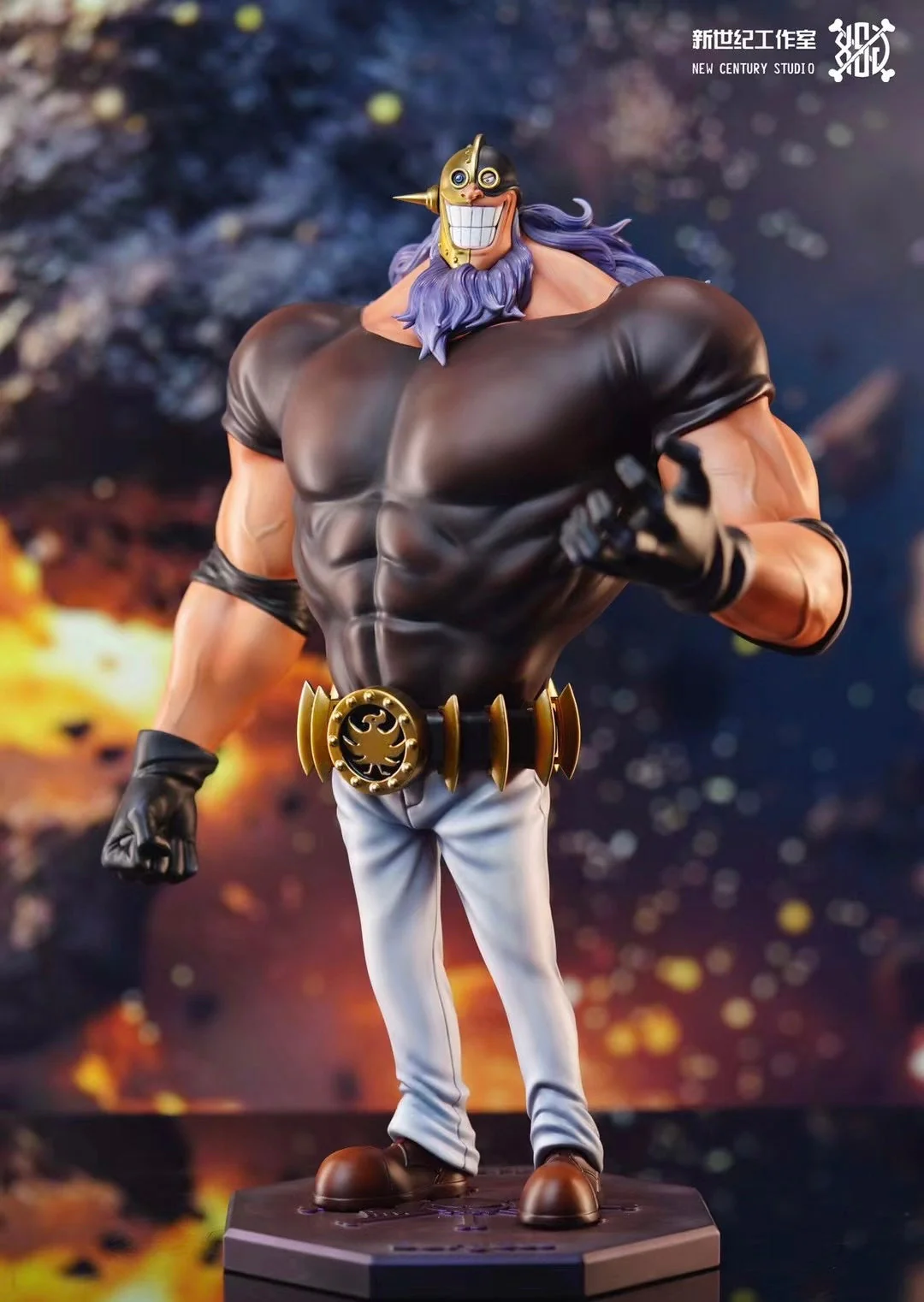 New Century Studio - Blackbeard Pirate Kuzan & Jesus Burgess | 黑胡子海贼团 青雉 & 吉扎斯·巴杰斯