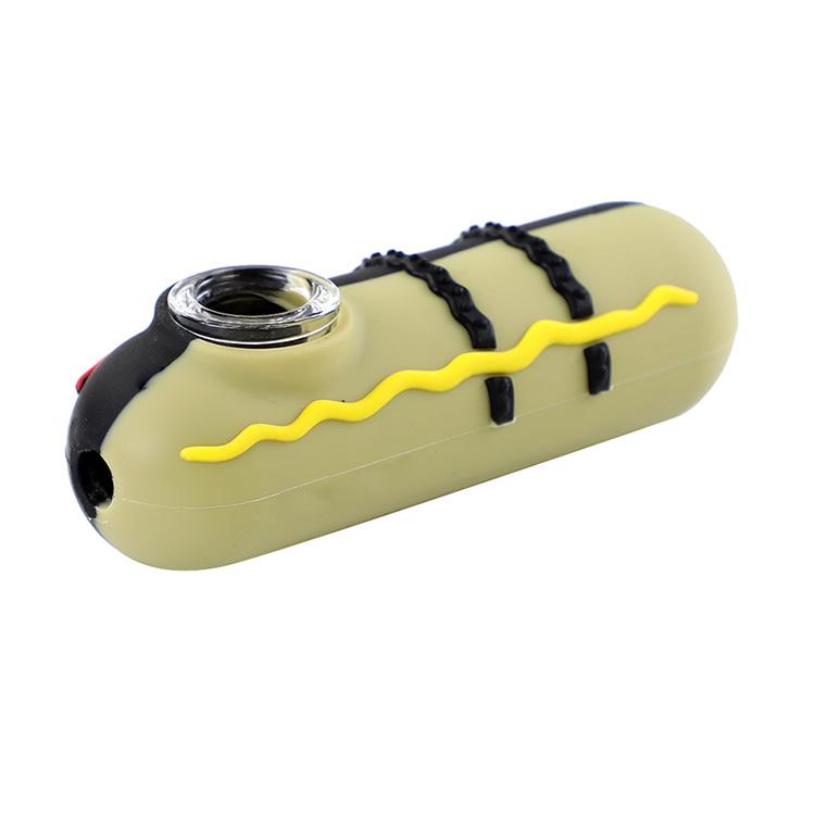 Sausage Silicone Hand Pipe