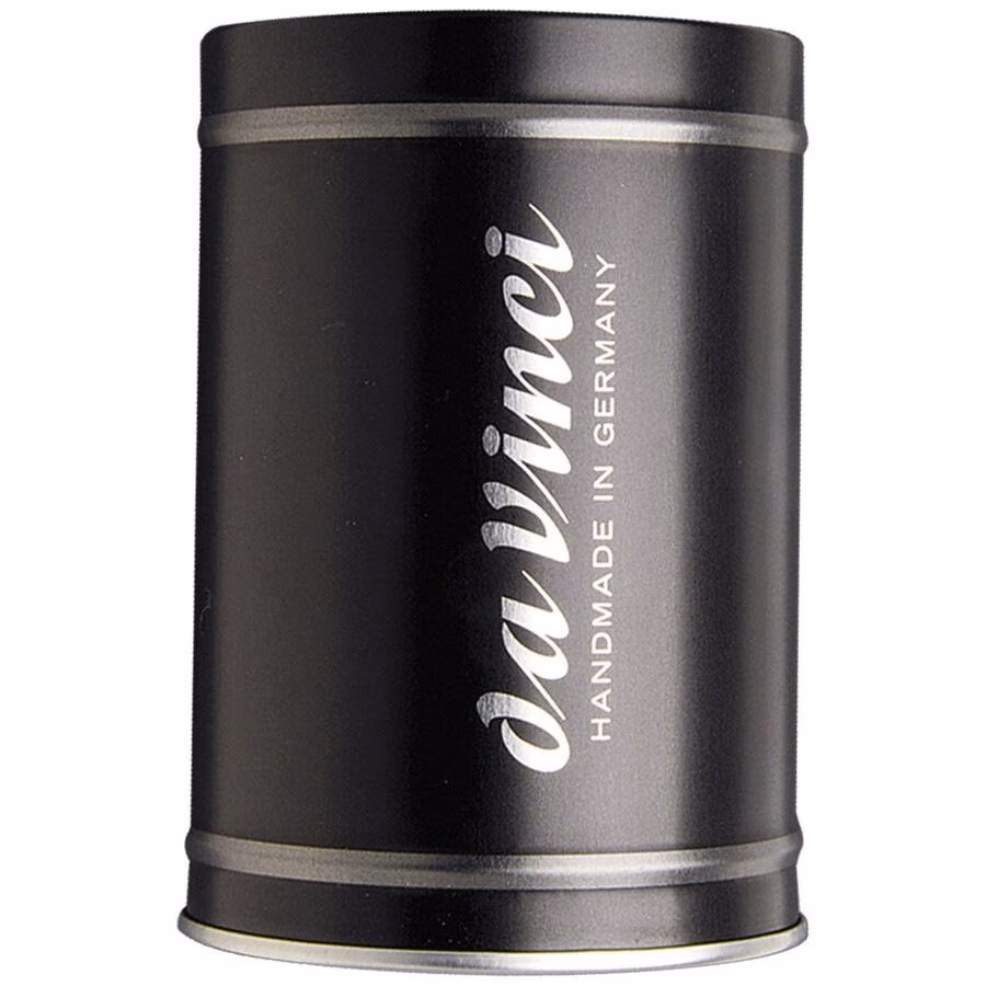 Pinselköcher aus Metall, schwarz