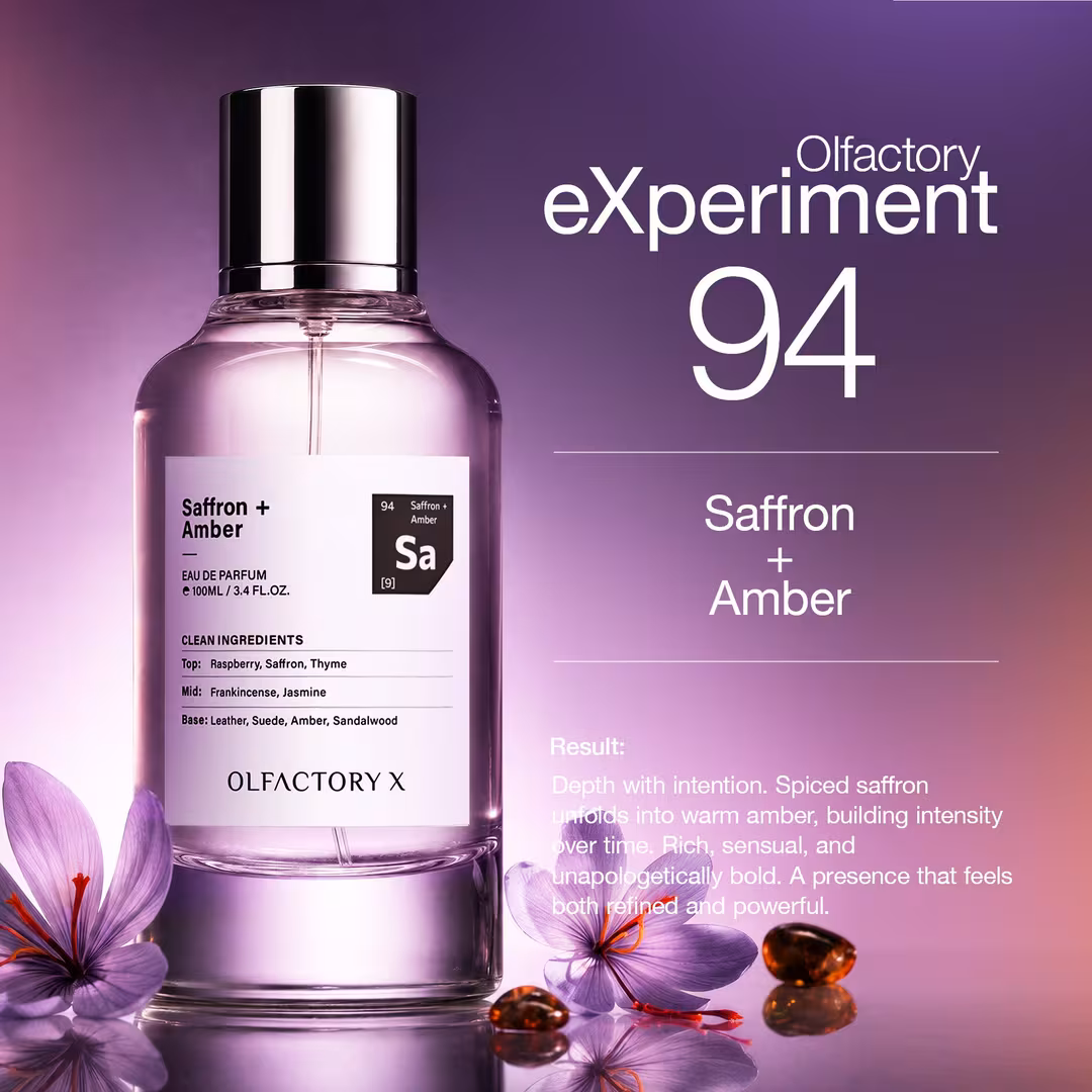 OLFACTORY X  Saffron + Amber Eau de Parfum