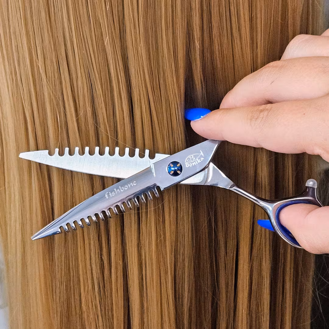 Bonika Shears  Fishbone Razor Shears