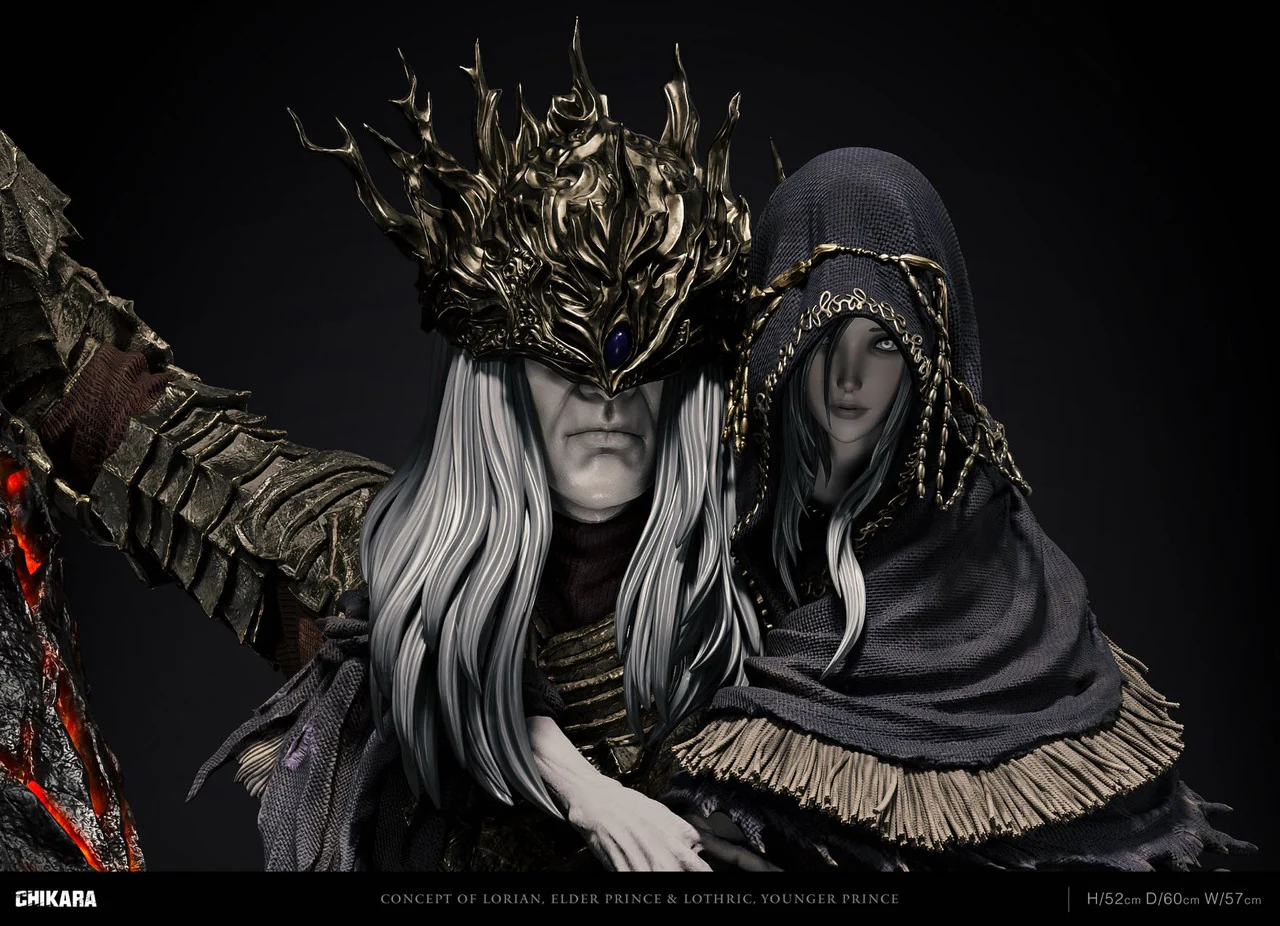 Elden Ring - Prince Lorian & Lothric | 1:4 Resin Statue | by Chikara Studio