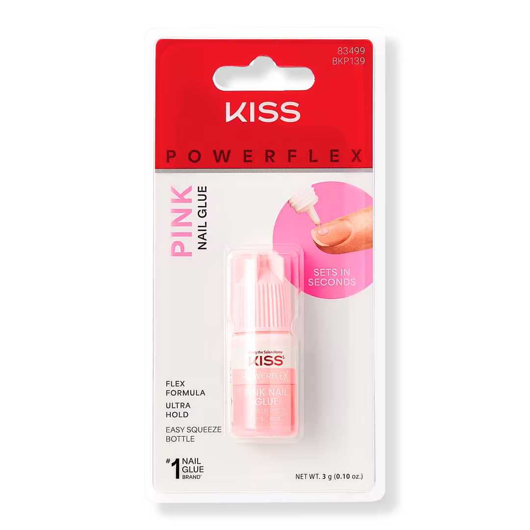 Kiss  PowerFlex Pink Ultra Hold Press On Nail Glue