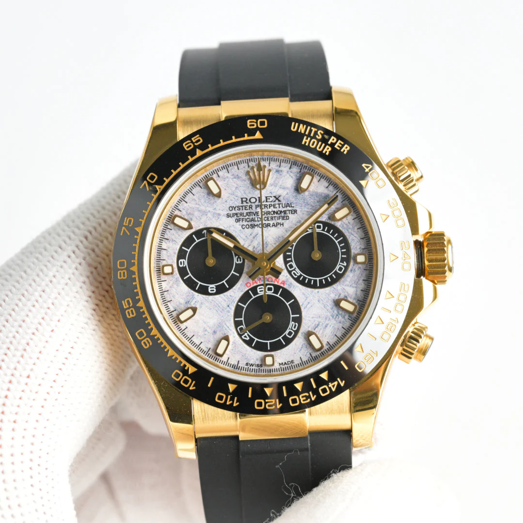 Rolex Watch Daytona 40mm Gold Black