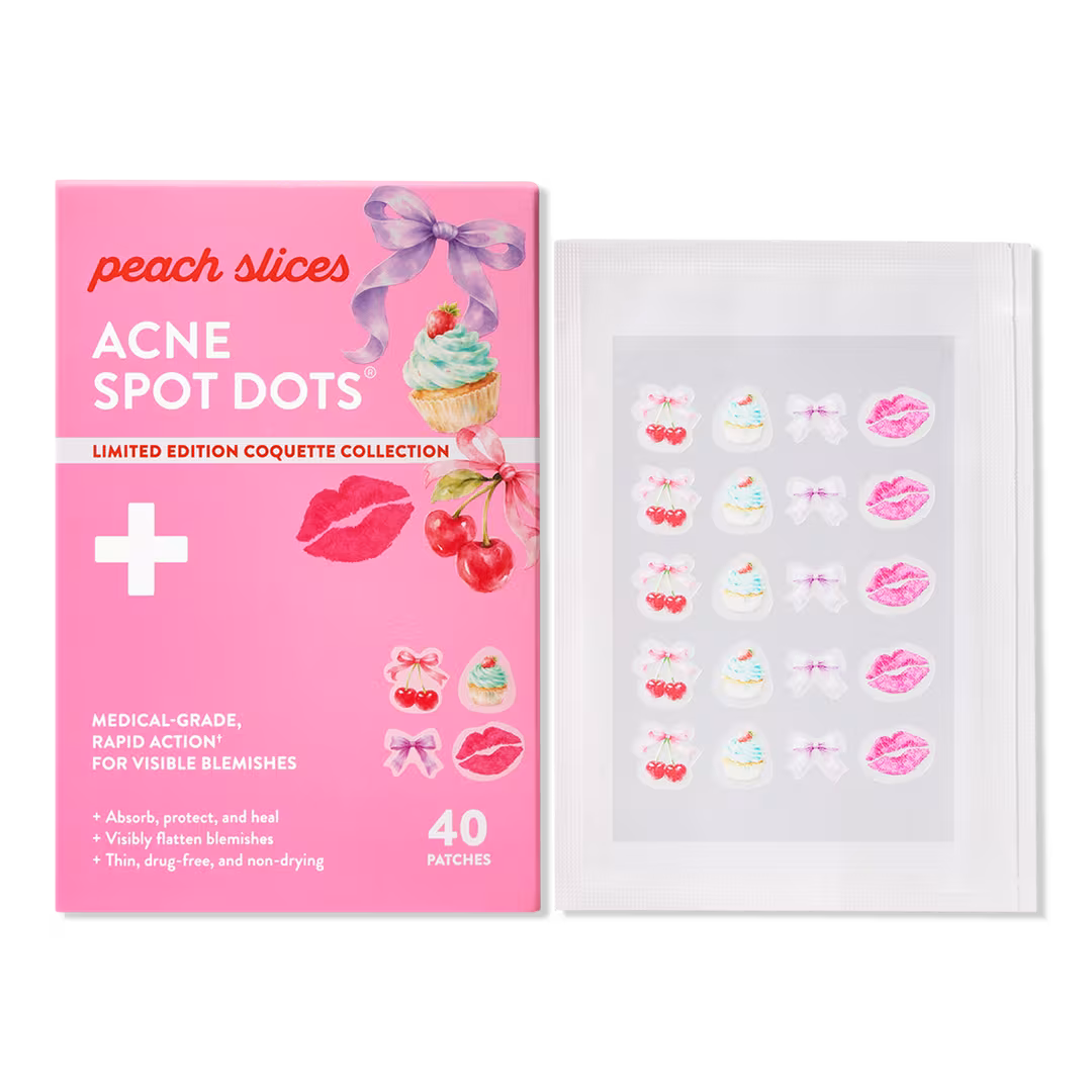 Peach Slices  Acne Spot Dots: Limited Edition Coquette Collection