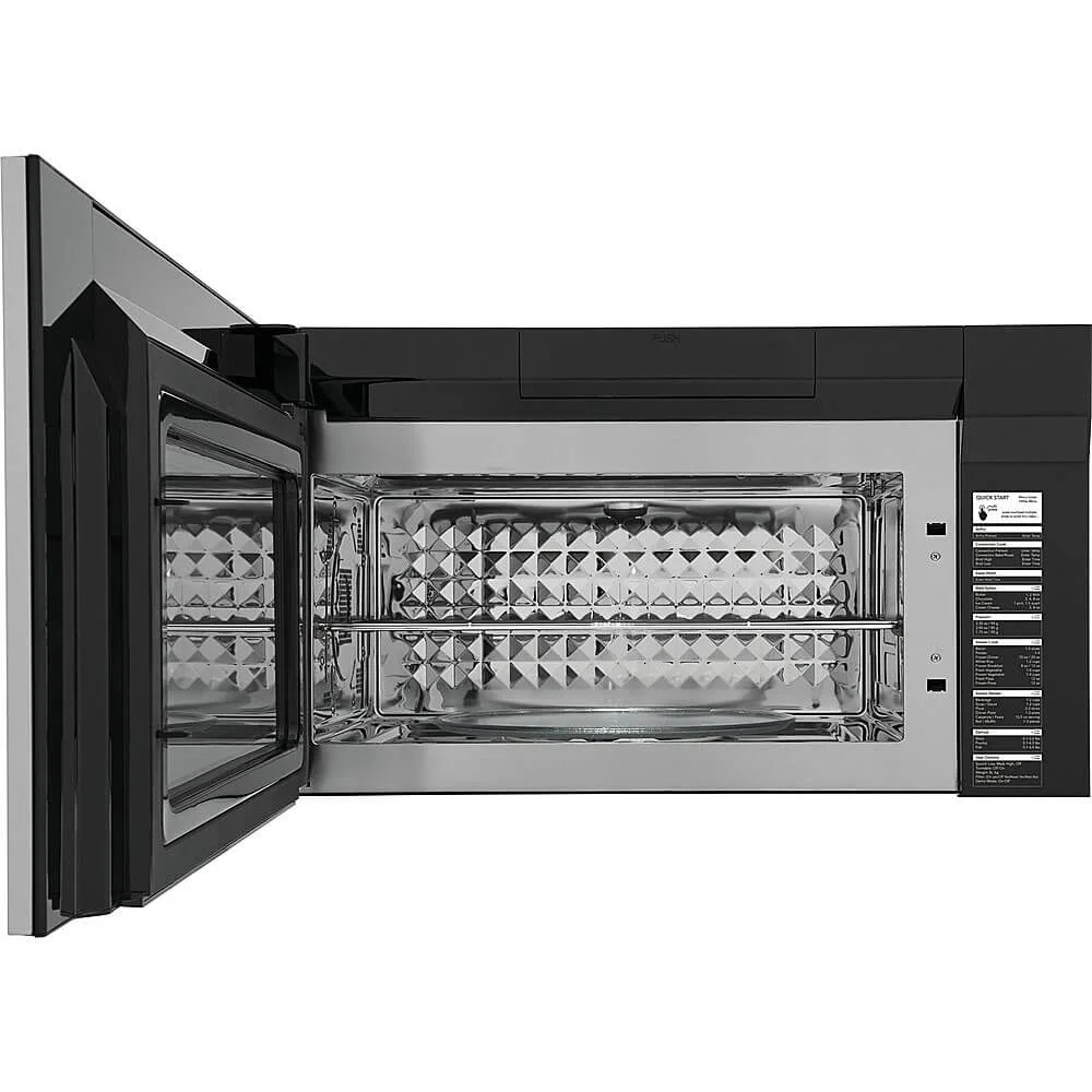 Frigidaire Professional PMOS1980AF 1.9 Cu. Ft. Smudge-Proof Stainless Over-The-Range Microwave with Air Fry