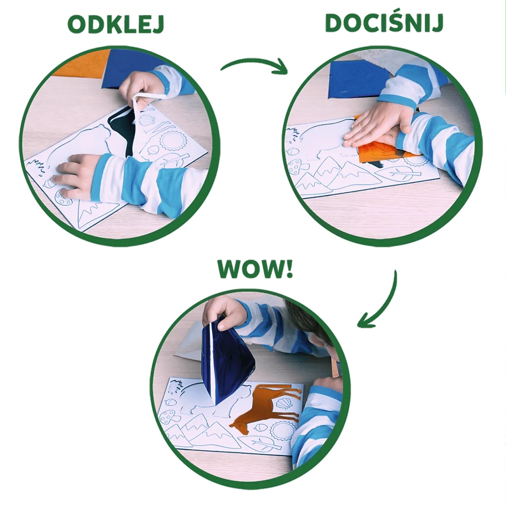 Zestaw Kreatywny Skillmatics, Foil Fun, Świat Zwierząt