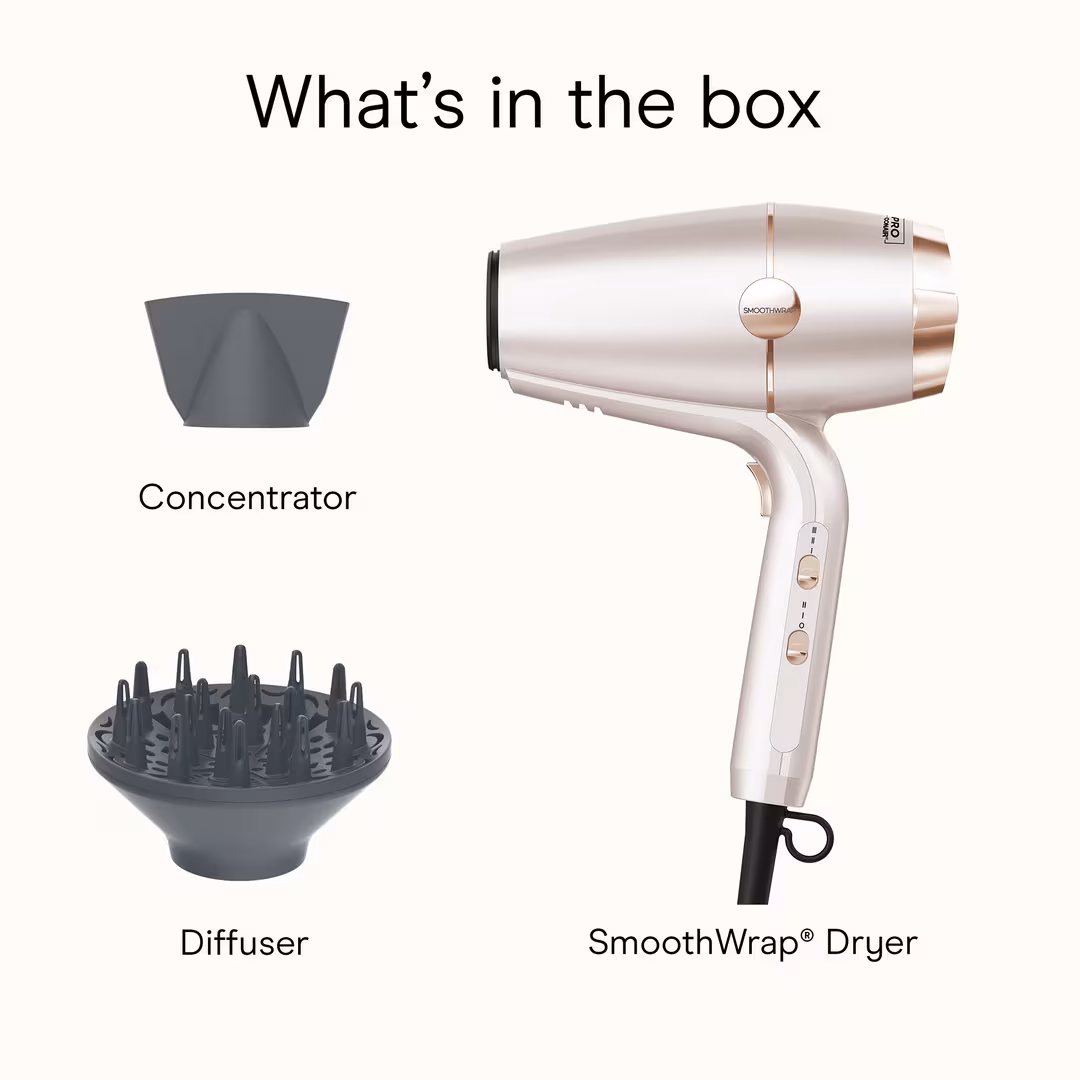 Conair  InfinitiPRO By Conair SmoothWrap Hair Dryer with Dual Ion Therapy
