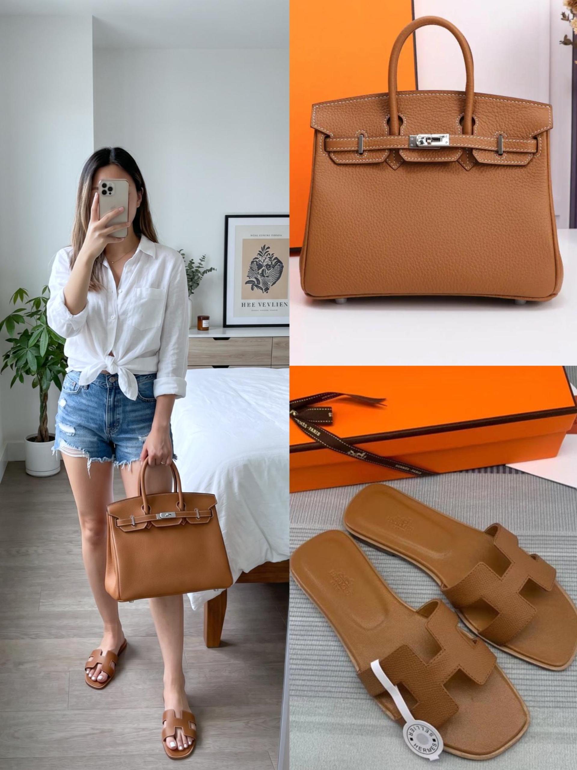 Hermès Shoes & Bag Set