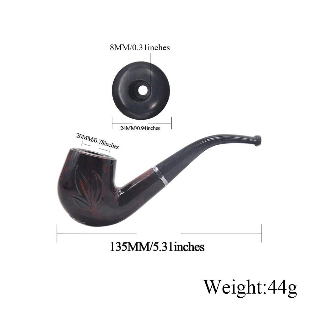 Classic Wooded Sherlock Pipe