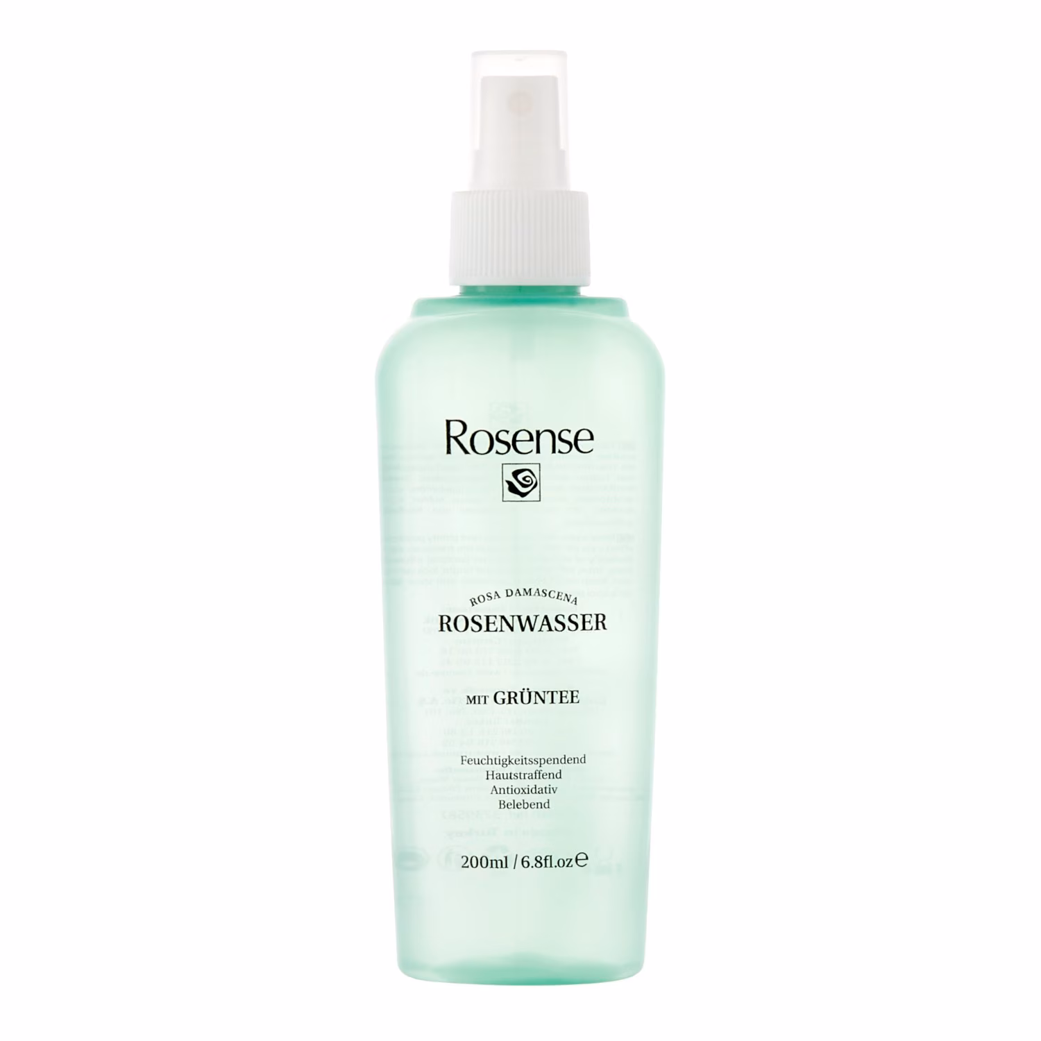 Rosenwasser mit Grüntee