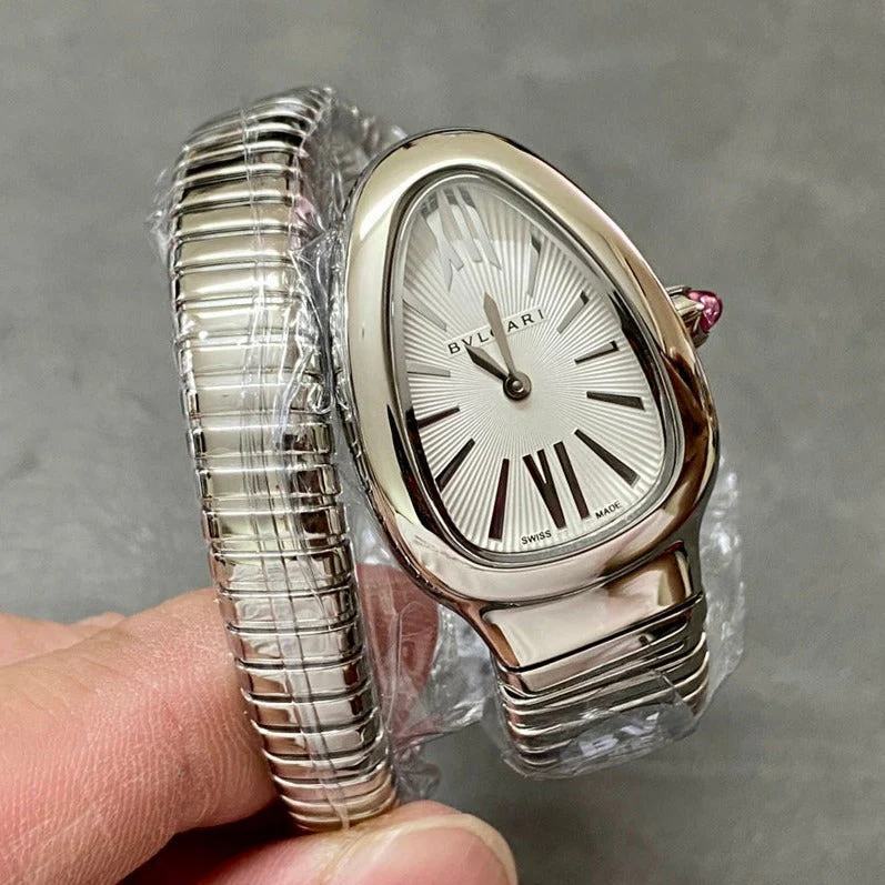 BVL Watch SERPENTI SPIGA SILVER GREY DIAL