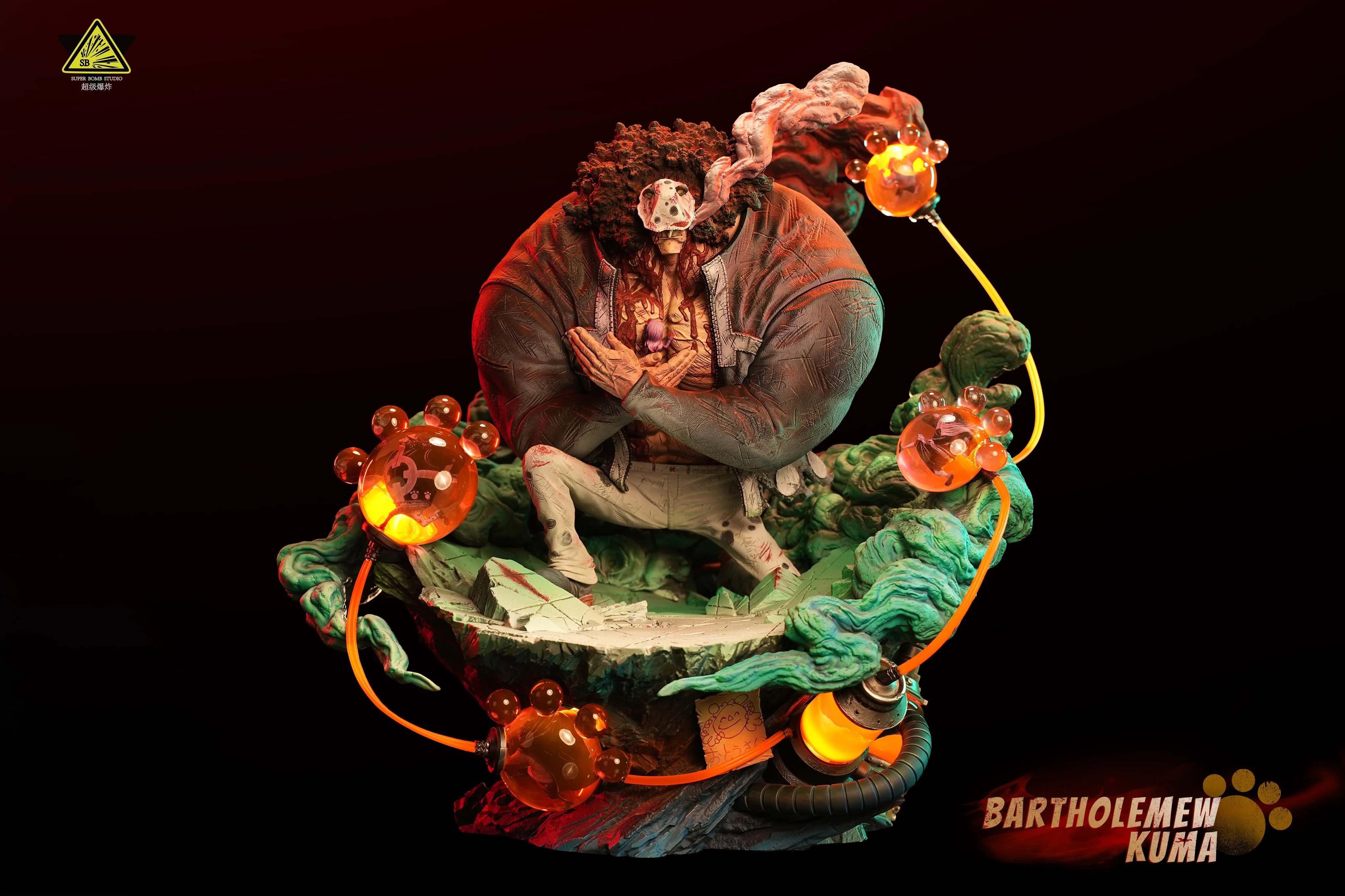One Piece - Bartholomew Kuma | 1:4 Resin Statue | von Super Bomb Studio