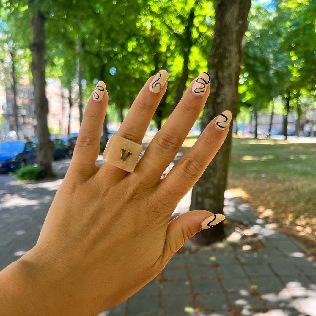 Nail Sticker Savage Swirls