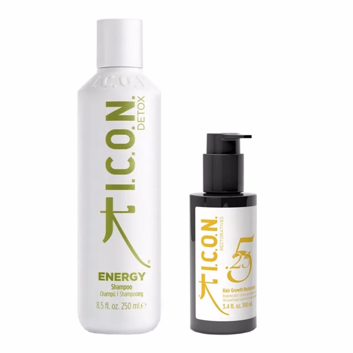ENERGY Shampoo + 5.25 HAIR GROWTH REPLENISHER Set