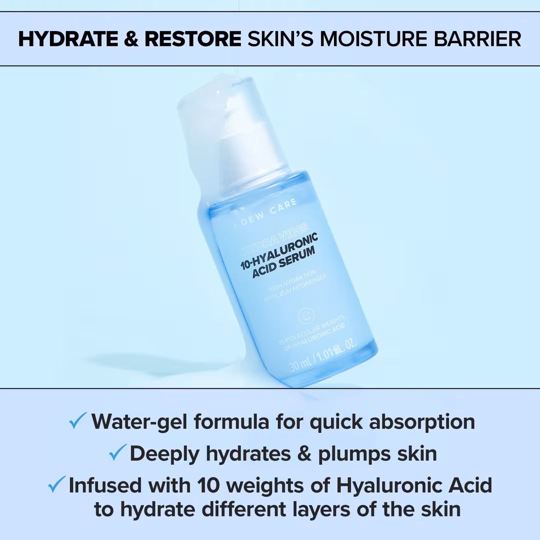 I Dew Care  Hydra Vibes 10-Hyaluronic Acid Serum