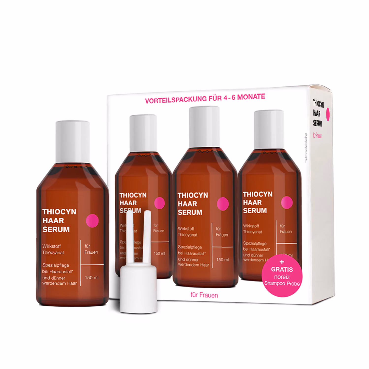 Haarserum Thiocynat im Vorteilspack mit Thiocynat-Komplex