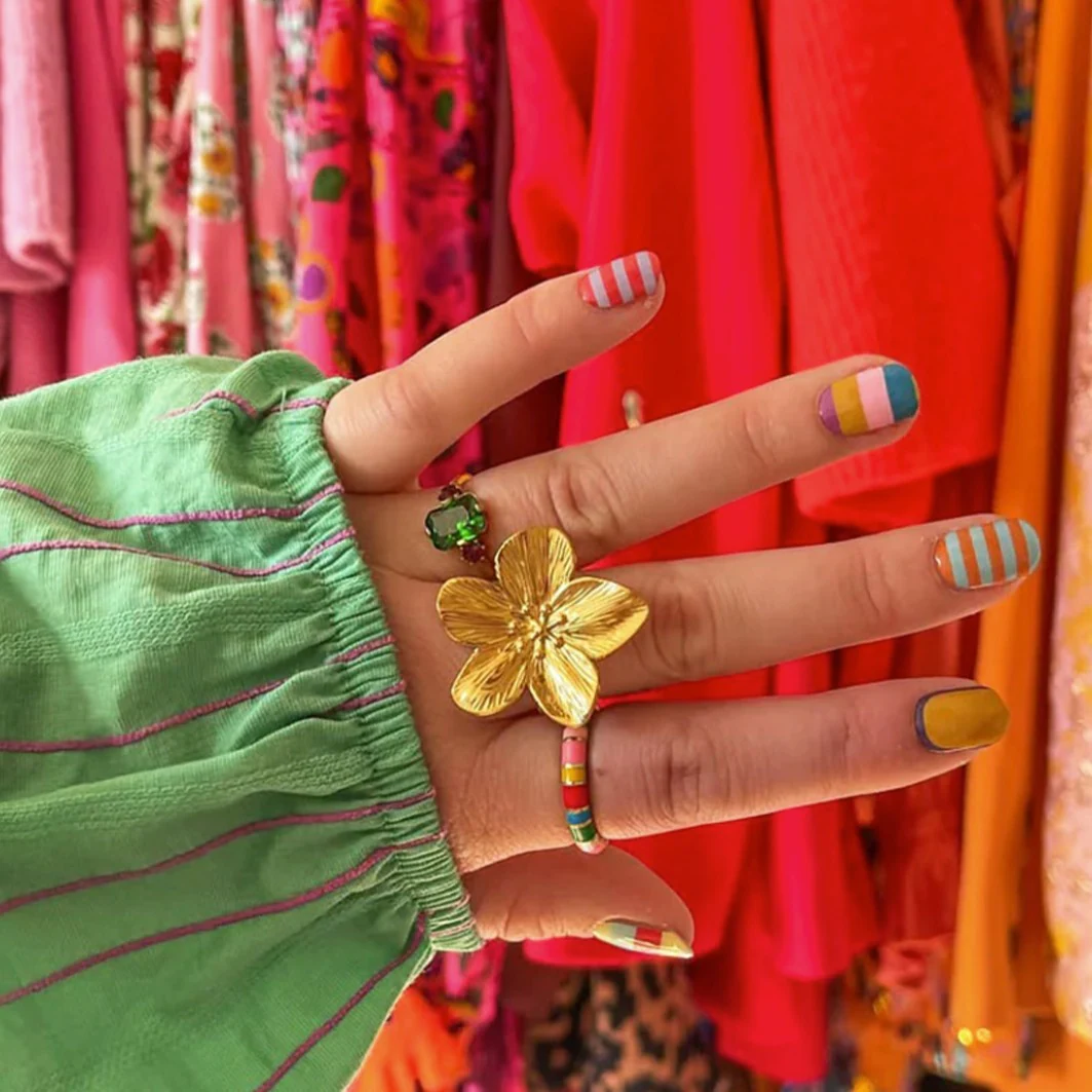 Gel Nail Sticker Vintage Pop