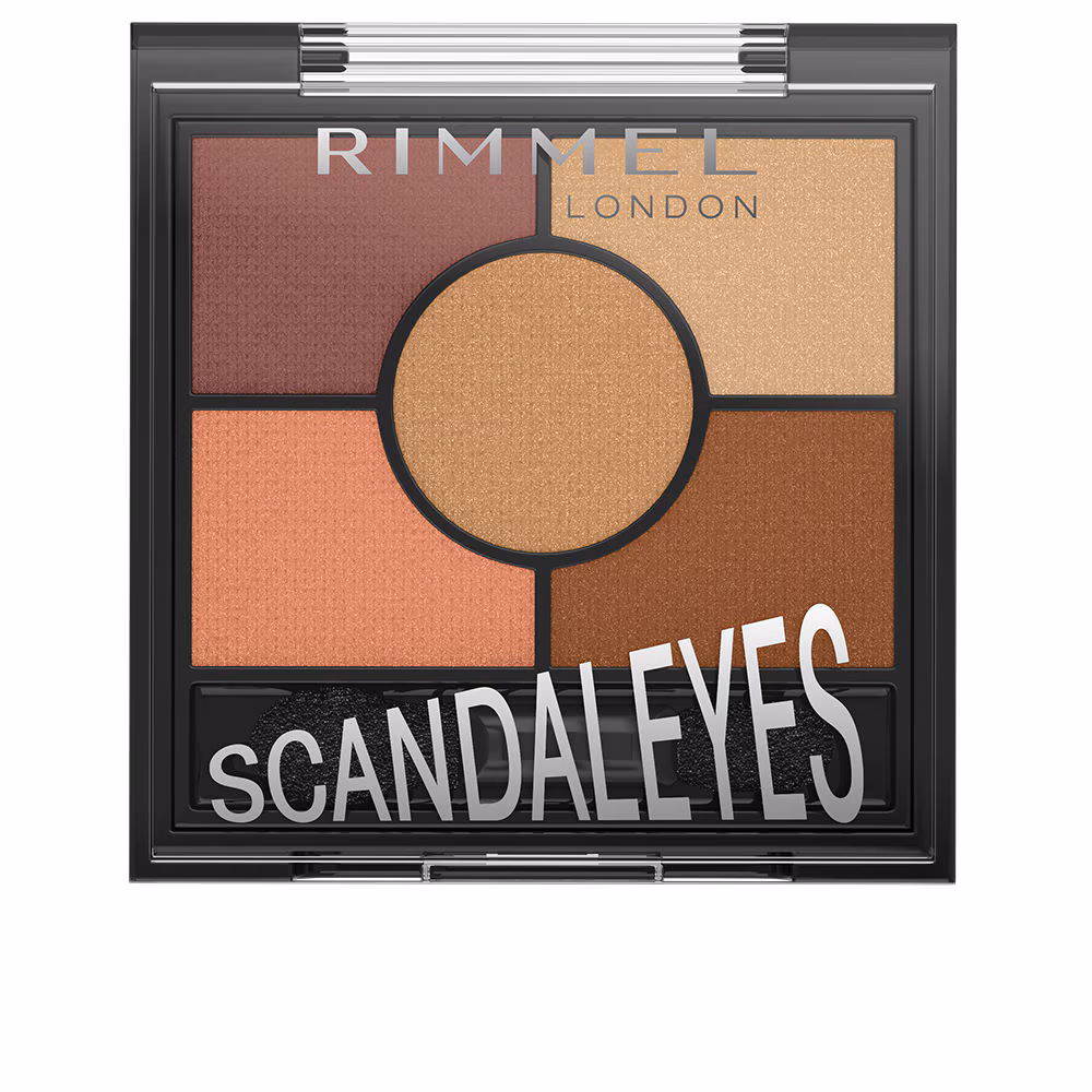 SCANDALEYES Lidschatten-Palette #002-Brixton-Braun