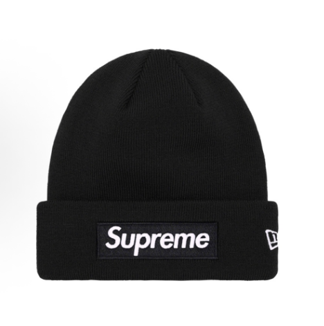 Hat New Era Box Logo Beanie/Black