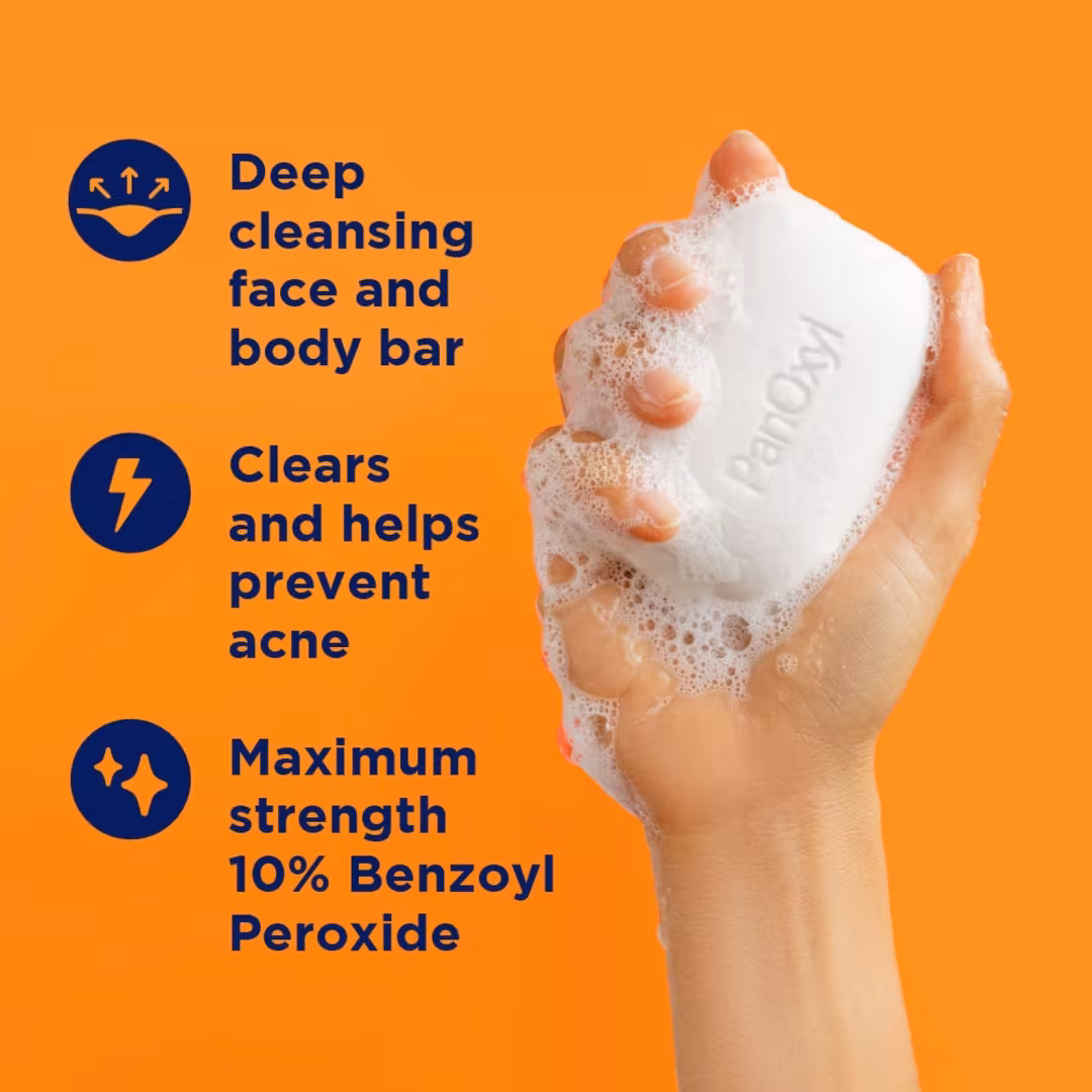 PanOxyl  Acne Treatment Bar with 10% Benzoyl Peroxide