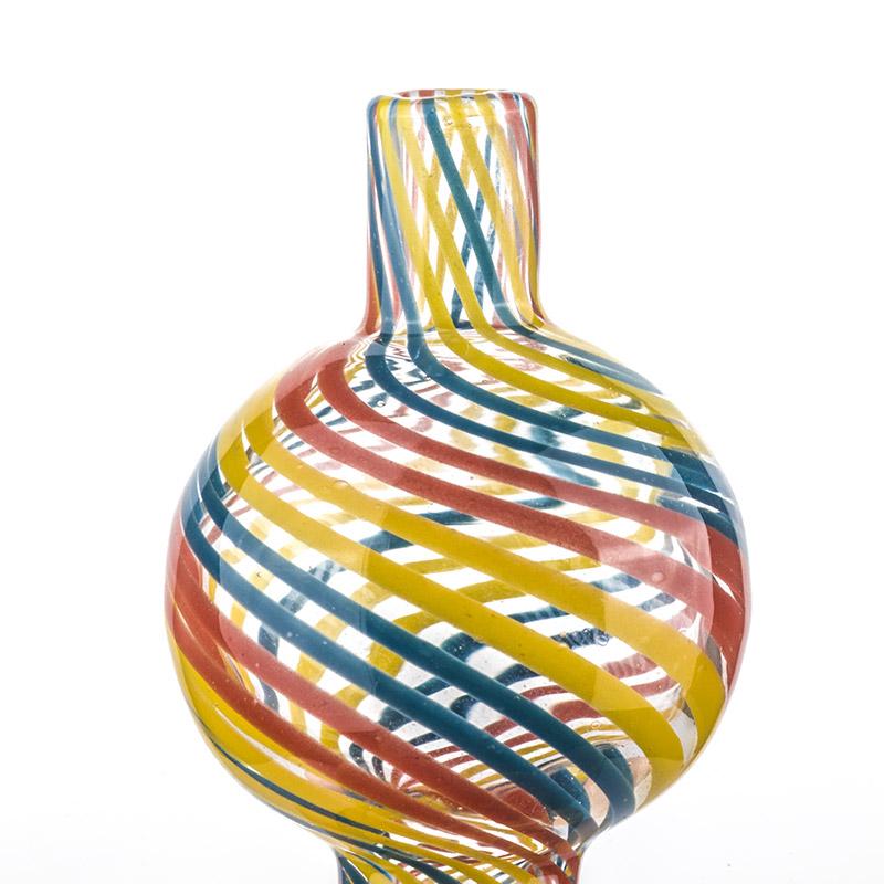 Spiral Glass Bubble Carb Cap (Random Color)