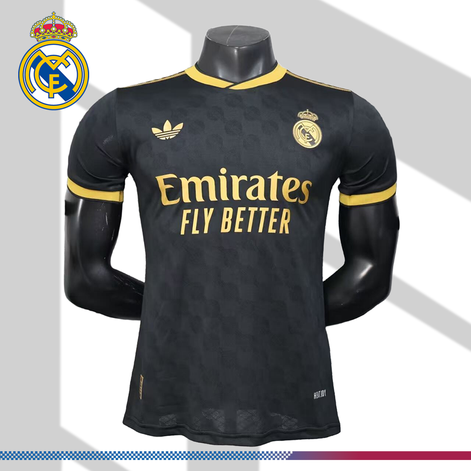 2025/2026 Real Madrid black Special Edition Football Shirt (Player Edition）