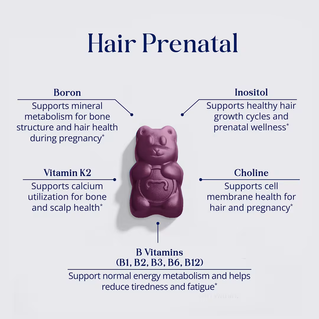 Sugarbear  Hair Prenatal Gummy Vitamins