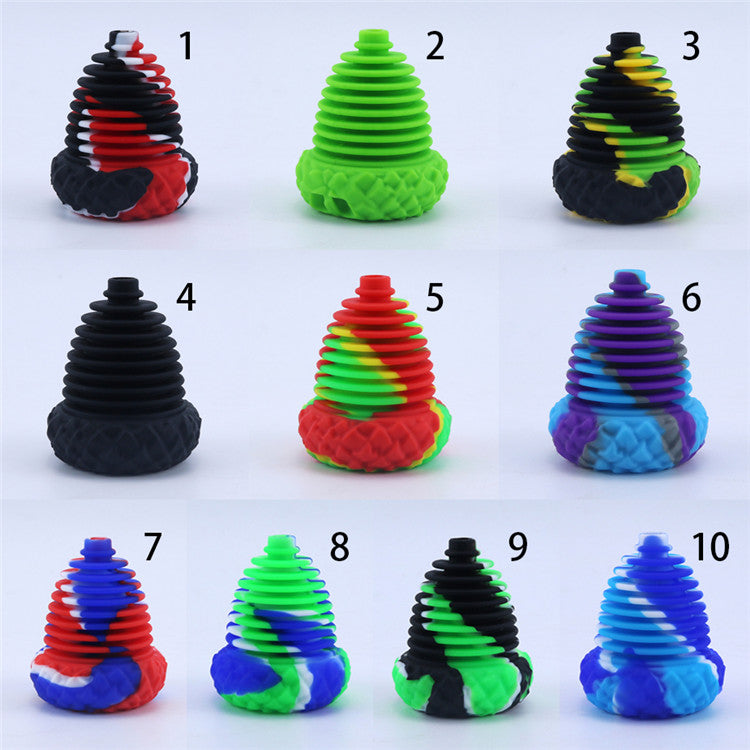 Silicone Water Pipe Mouthpiece w/ Filter