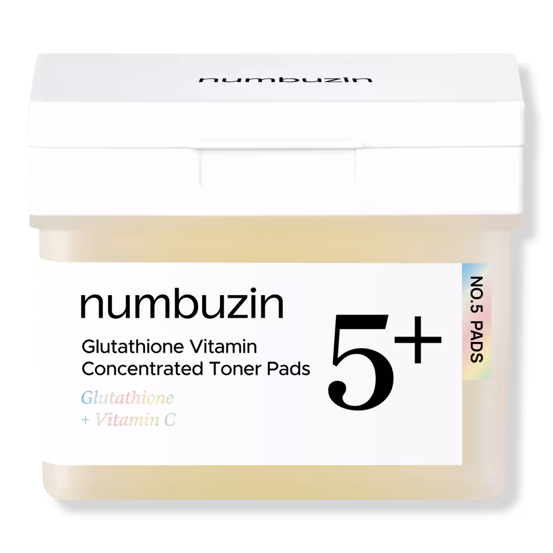 numbuzin  No.5+ Glutathione Vitamin Concentrated Toner Pads