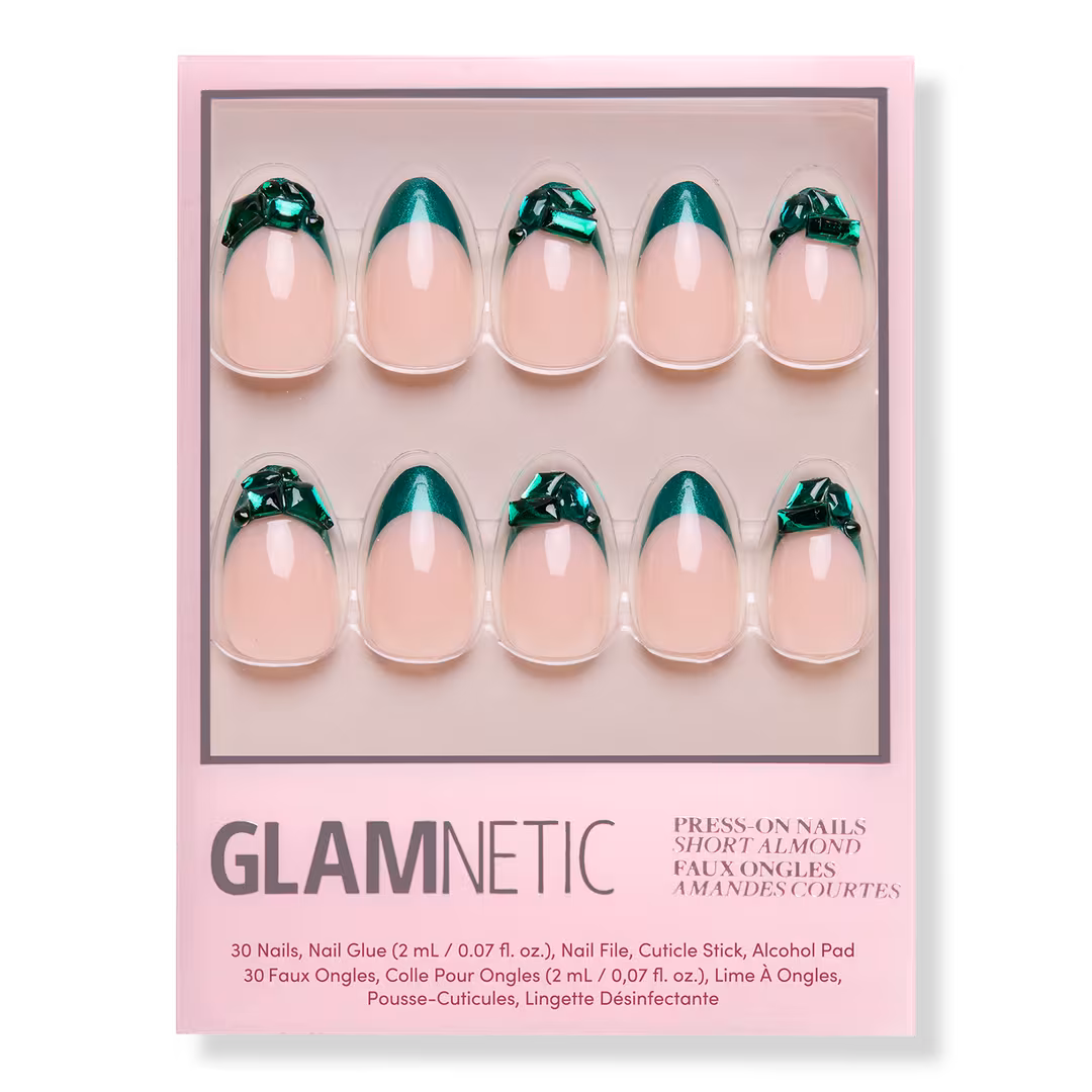 Glamnetic  Emerald Press-On Nails