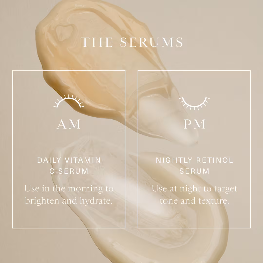 Oak Essentials  The Serums: Vitamin C & Retinol Duo