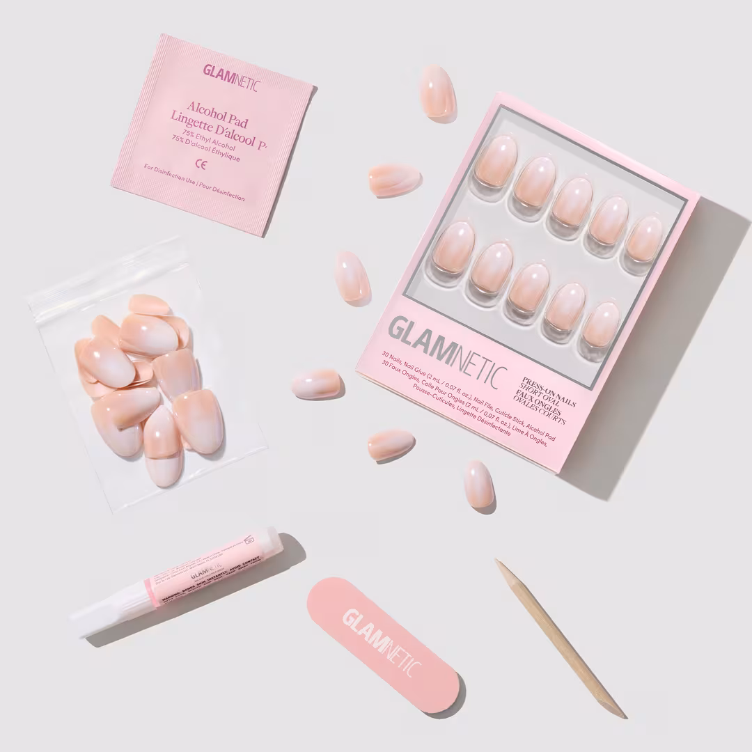 Glamnetic  Crystal Glaze Press-On Nails
