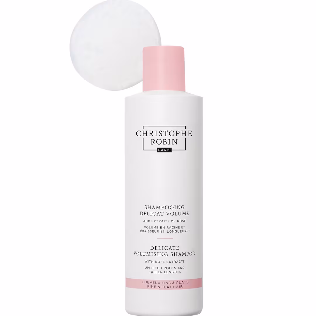 Christophe Robin  Delicate Volumising Shampoo with Rose Extracts