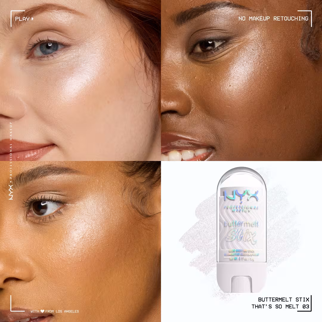 NYX Professional Makeup  Buttermelt Glaze Highlighter Stix