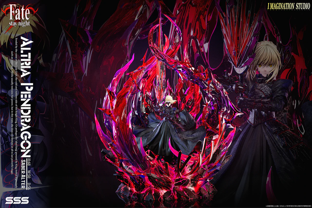 Fate/stay night - Black Saber | 1:6 Resin Statue | by Imagination Studio